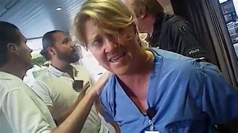 Nurse Dragged From Hospital By Police Caught On Video