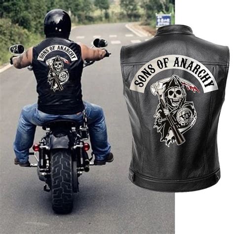 Sons Of Anarchy Back Patch Embroidered Etsy