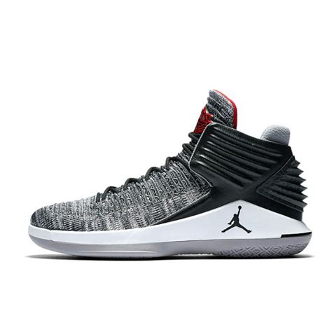 Jual Sepatu Basket Pria Air Jordan Aj 32 Black Cement Mvp Original