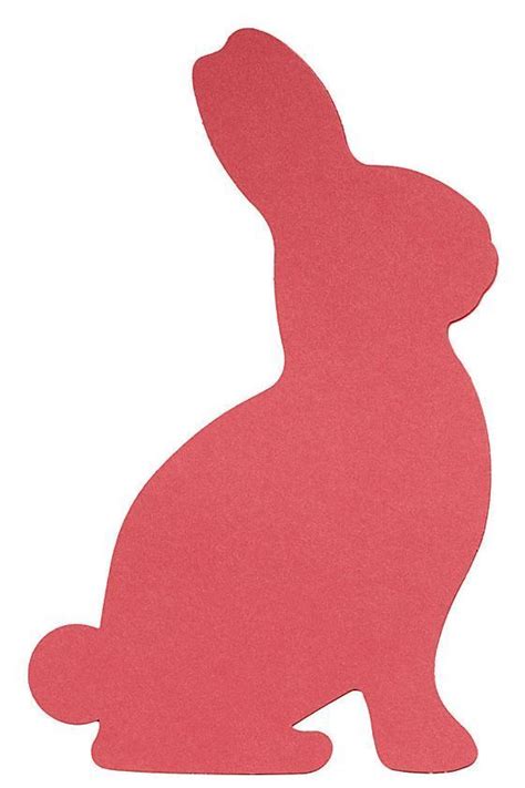 You can print these as many times as you wish for free. Easter bunny template | Easter bunny template, Easter ...