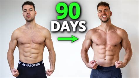 My 90 Days Strength And Body Transformation Results Youtube