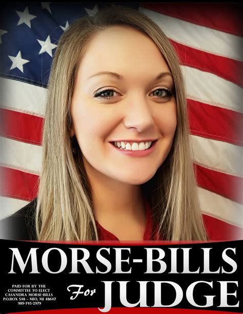 Casandra Morse Bills For Judge