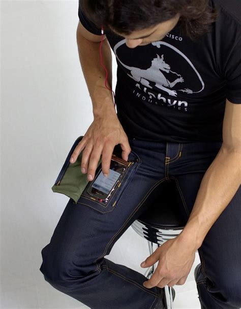 Delta415 Wearcom Jeans Lets You Use Your Phone While It