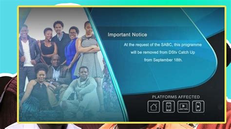 Sabc Soapies No Longer Available On Dstv Catch Up