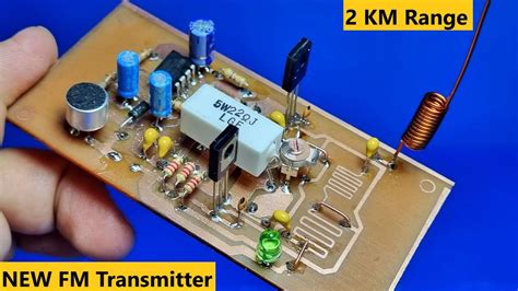 How To Make Long Range Stable And Powerful Fm Transmitter Km Youtube
