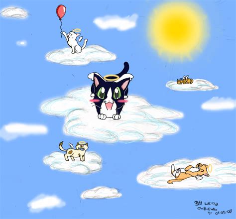 Cats Heaven By Chibi91 On Deviantart