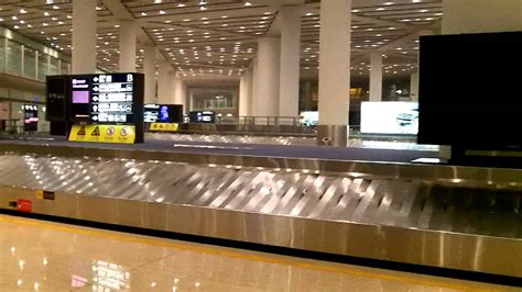 beijing international airport china baggage claim youtube