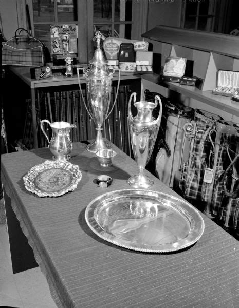 Maple Bluff Country Club Trophies And Pro Shop Items Photograph