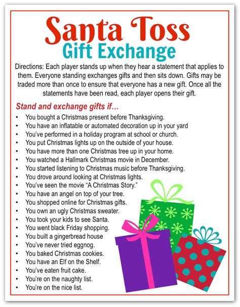 10+ gift exchange game ideas that are perfect for any christmas party! 5 Awesome Holiday Gift Exchange Games to Play | Christmas ...