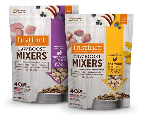Best products, best prices & best service. Instinct by Nature's Variety Raw Boost Mixers Rabbit Cat ...
