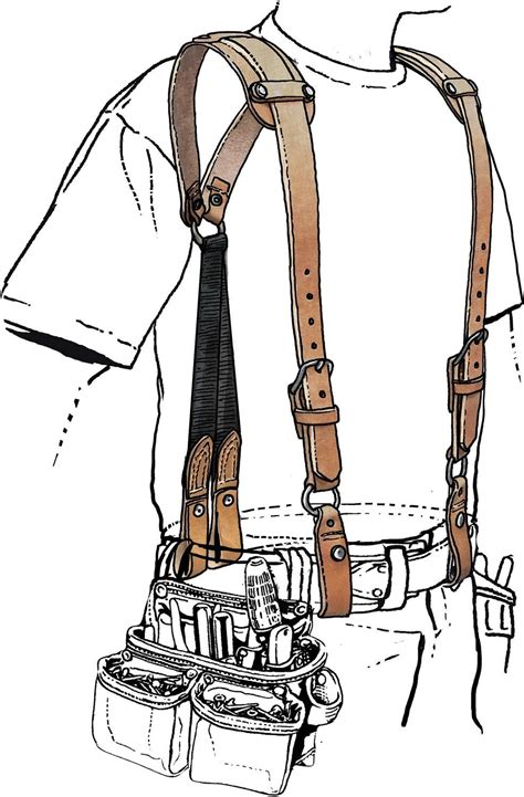 Custom Tool Belt Suspenders Hilary Limon