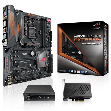 Asus Republic Of Gamers Announces Maximus Viii Extremeassembly And