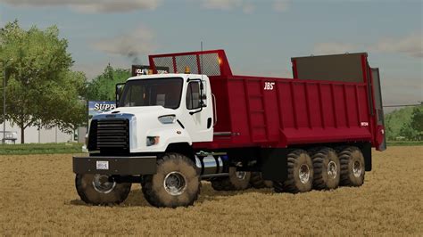 Farming Simulator Freightliner Sd Manure Spreader Truck Mod