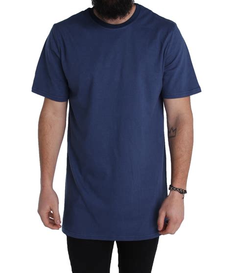 Basic Tall Tee Extra Long Mens Longline Tees Shirt T Shirt Length 180gsm Cotton Ebay