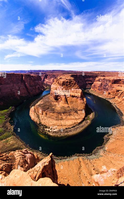 Horseshoe Bend A Horseshoe Shaped Meander Of The Colorado River Near