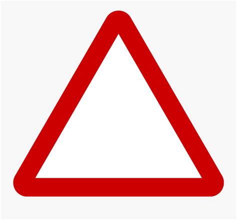 Triangle Warning Sign Triangle Png Red Transparent Free Transparent