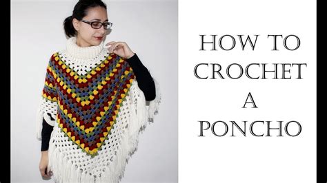 how to crochet a poncho tutorial youtube in crochet crochet hot sex picture