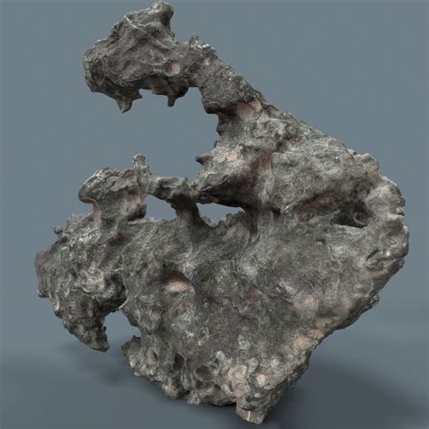 3D model Grey Stylized Rock | CGTrader