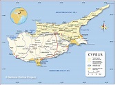 Political Map of Cyprus - Nations Online Project