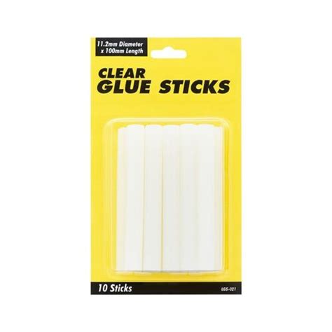 Glue Gun Sticks 11 2mm Pkt 10