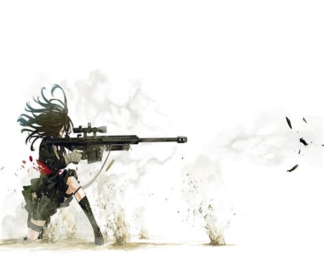 Anime Sniper Wallpaper Wallpapersafari