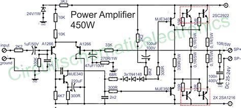 In electronics, power amplifier classes are letter symbols applied to different power amplifier types. Class h 2000 watt amplifier circuit diagram - Кладезь секретов