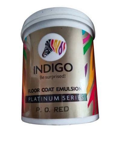 Indigo Floor Coat Emulsion Packaging Size 1 L At Rs 450container In