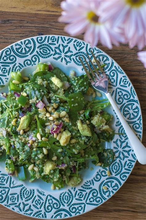 Green Goddess Quinoa Salad Food With Feeling Winter Salad Healthy