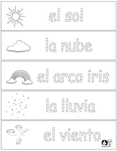 Spanish Worksheets For Children Español Para Niños Actividades