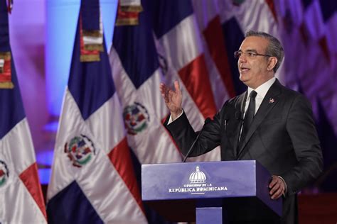 El Presidente Luis Abinader Destaca Pib Está Creciendo A Un Acelerado