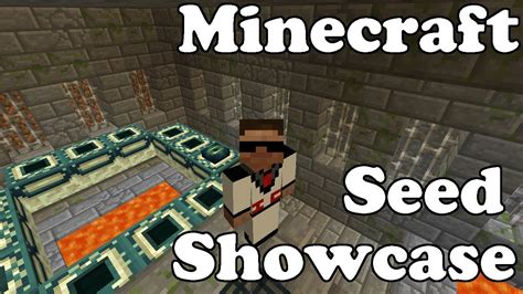 Minecraft Seed Showcase End Portal At Spawn 174 Youtube