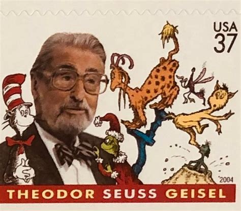 Dr Seuss Postage Stamps Issued 2003 Etsy