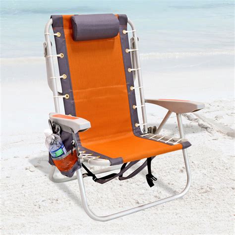 Rio 5 Pos Layflat Ultimate Backpack Beach Chair W Cooler Ebay