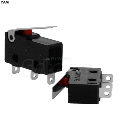 Cnonc Micro Limit Sensor Switch Roller Arm Lever Subminiature 3a 250v