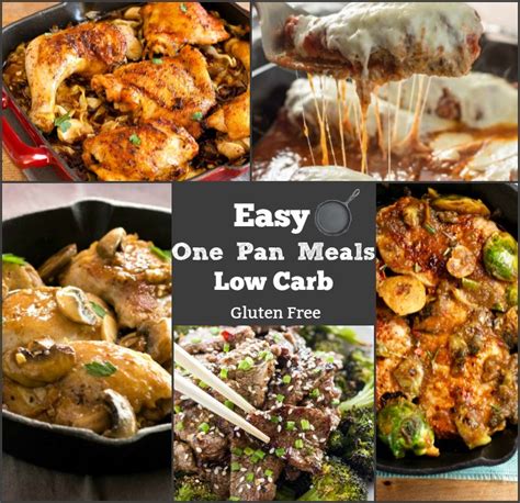 Easy One Pan Meals Low Carb Beauty And The Foodie
