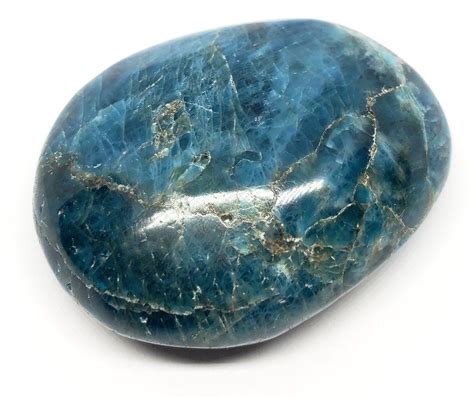 Blue Apatite Palm Stone 100g Free Shipping Stone Blue Apatite Crystals