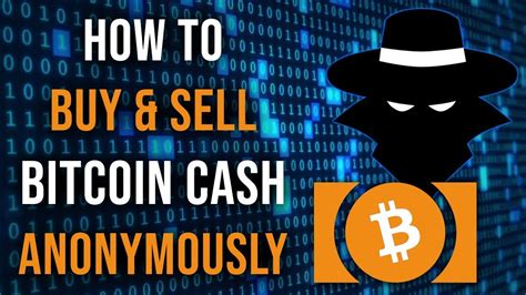 Buy bitcoins through a cash deposit at a bank. How to Buy or Sell Bitcoin Cash Anonymously in 2020 - YouTube