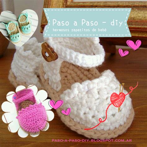Zapatitos De Bebé Al Crochet Diy Paso A Paso