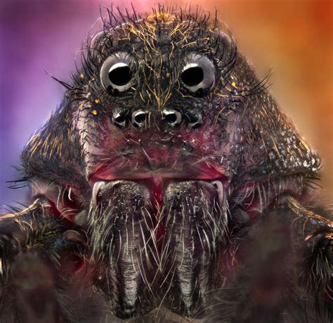 10 Esquisitas E Belíssimas Fotos Das Carinhas De Aranhas