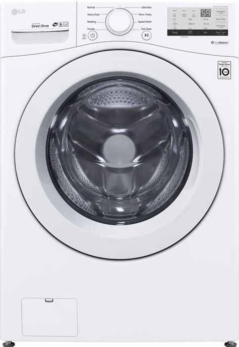 Lg 45 Cu Ft White Front Load Washer Judd And Black Bellingham