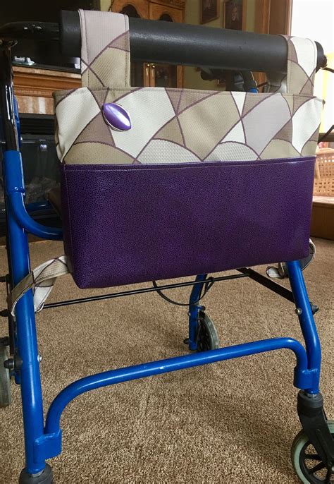 With this gift, grandma can listen to her favorite books wherever she is and whatever she's doing who doesn't love a fragrant home? Elegant walker bag, Rollator, mobility accessory, gift for ...