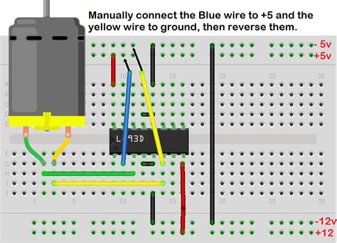 How To Control Dc Motors On An Arduino With An L293d Circuit Basics