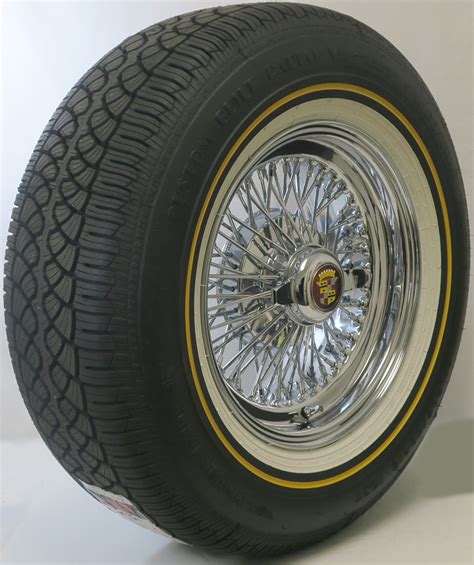 Cadillac 72 Spoke 15 Or 16 Inch Knock Off Wheels Vogue Tires