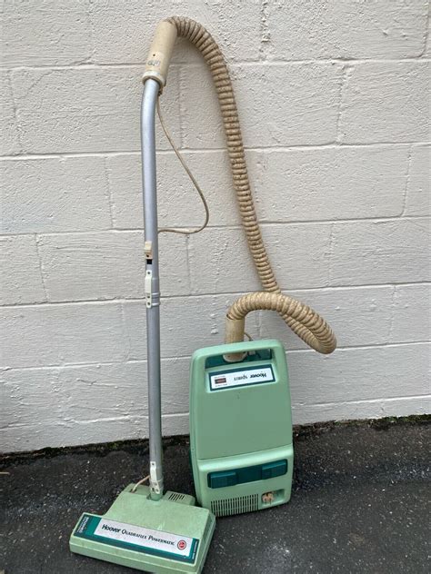 Vintage Hoover Spirit Quadraflex Powermatic Canister Vacuum Cleaner