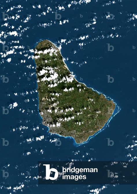 barbados true colour satellite image barbados true colour satellite image taken on 1 february