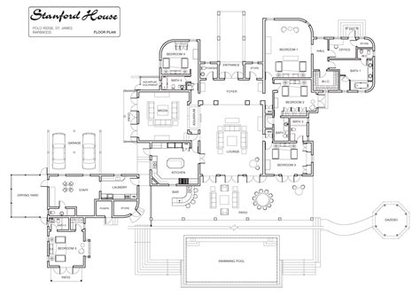 Luxury Modern Mansion Floor Plans Jhmrad 42976