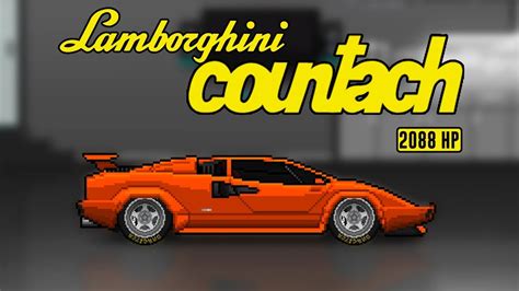 Pixel Car Racer Lamborghini Countach Build And Gameplay Pcr Skunk