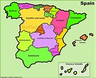 Spain Map - Maps Details
