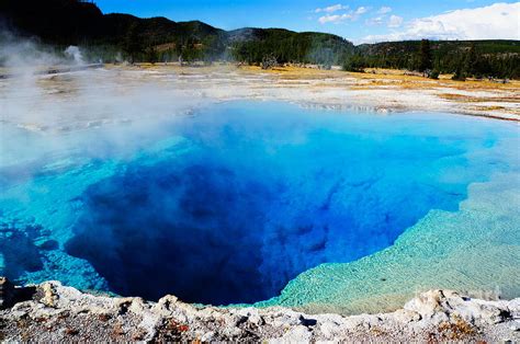 Sapphire Poolyellowstone National Photograph By Wizard8492