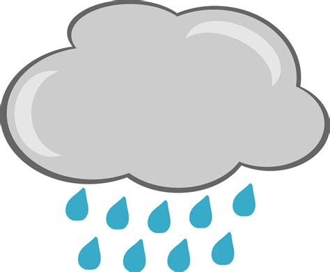 Rain Cloud Weather Graphics Png Picpng